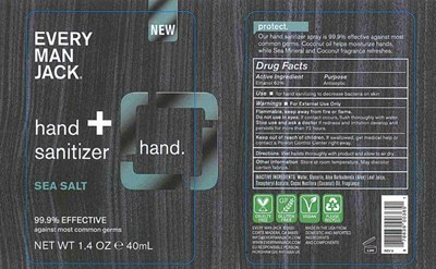 every man jack hand sanitizer sea salt